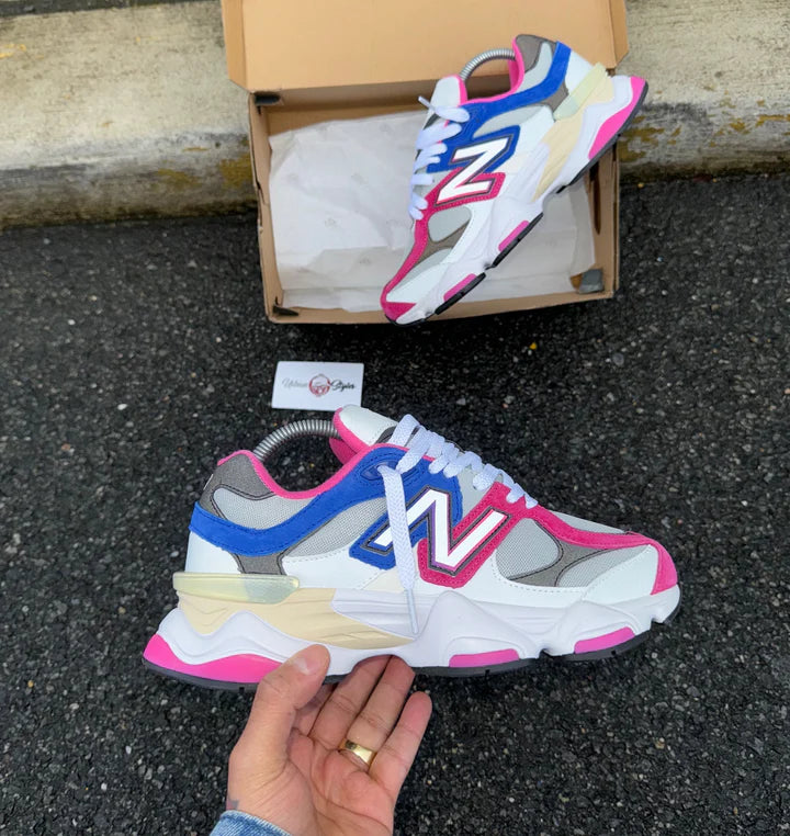 New Balance - Abzorb 9060 - Blanc/Rose/Bleu